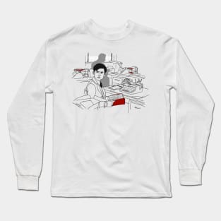 Umbrella Academy -- plotting 00.05 Long Sleeve T-Shirt